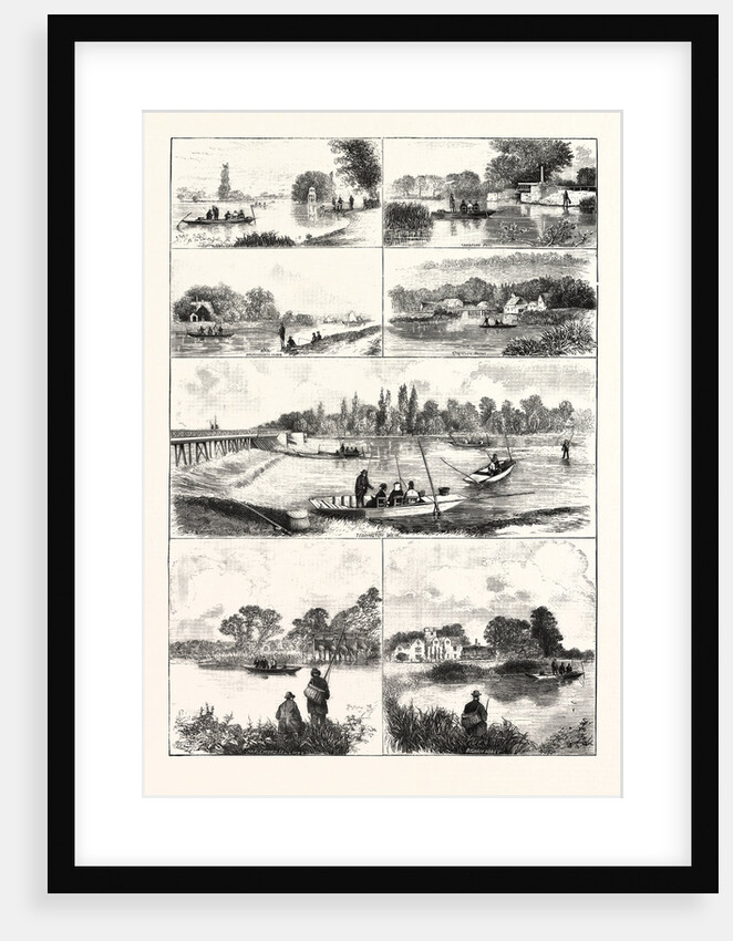 Fishing Nooks on the Thames by Anonymous