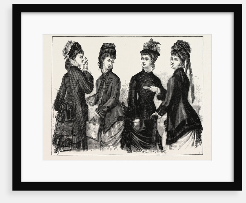 The Fashions: Ladies Cloaks for Autumn by Anonymous