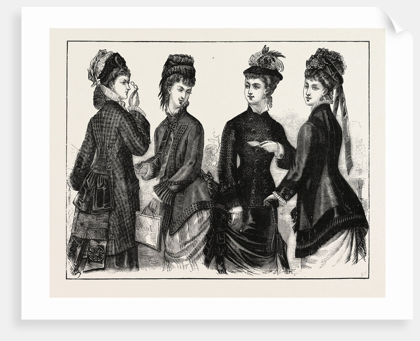 The Fashions: Ladies Cloaks for Autumn by Anonymous