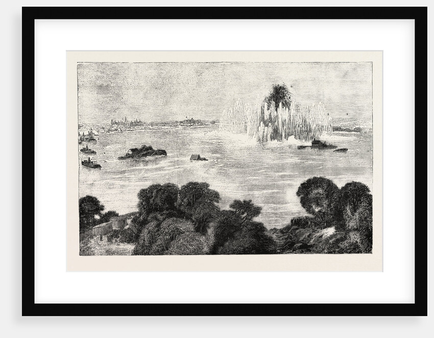 Destruction of Hell Gate, New York by Anonymous