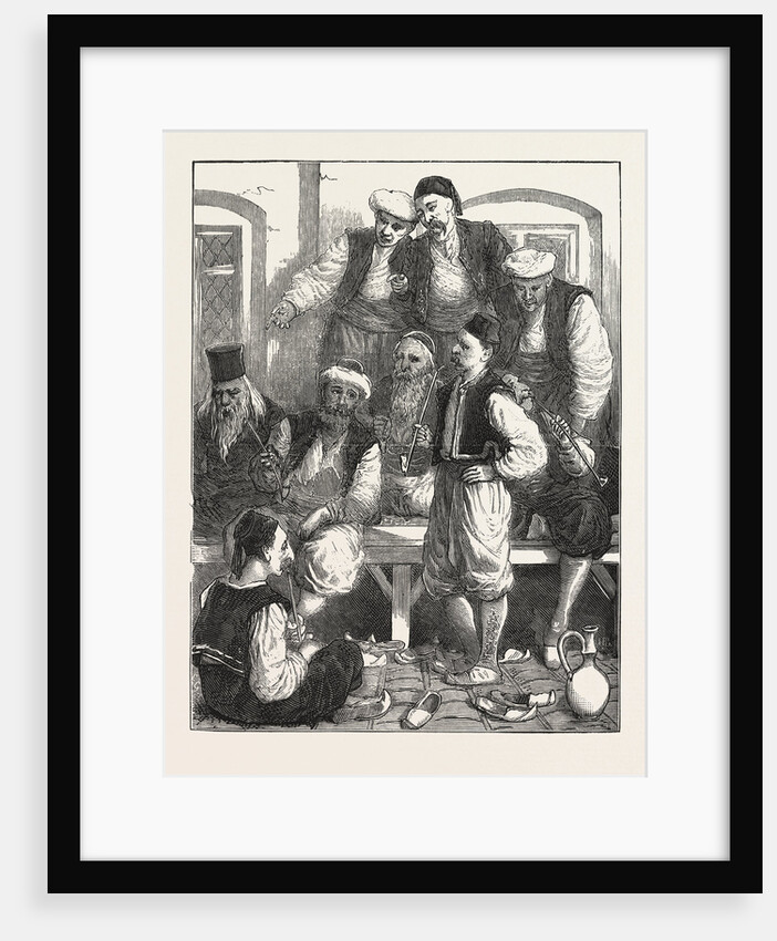 Turkish Prisoners in the Fortress, Belgrade, Serbia by Anonymous