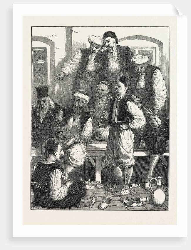 Turkish Prisoners in the Fortress, Belgrade, Serbia by Anonymous