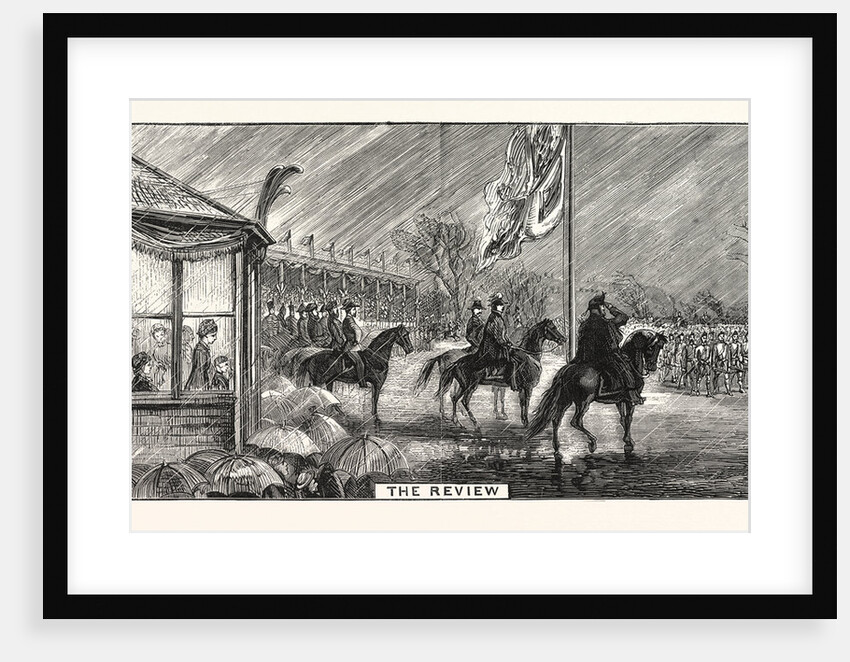 The Prince of Wales and Princess of Wales Visit to Glasgow the Review by Anonymous