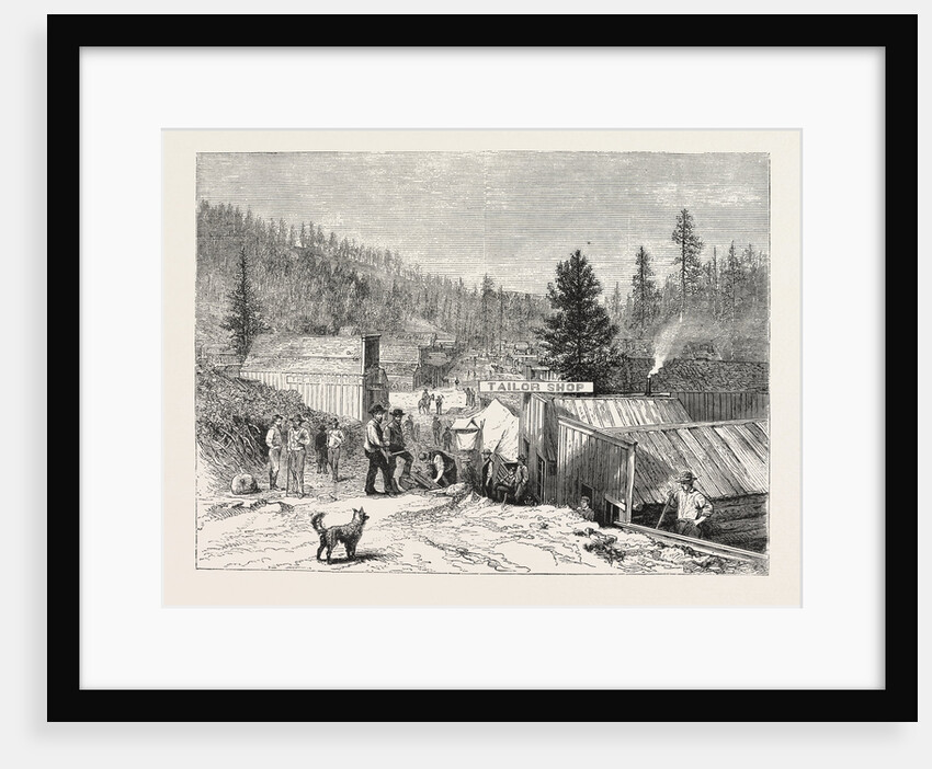 Deadwood City, Black Hills, the Sioux War, United States by Anonymous