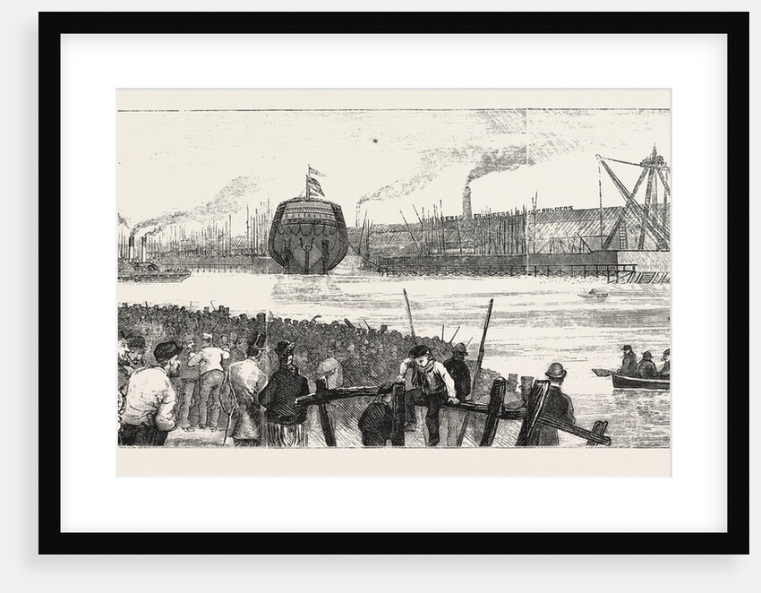 Elder and Co.'s Ship-Building Yard, Glasgow, November 4th, 1876 by Anonymous