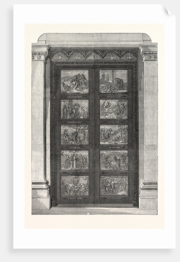 The Bronze Doors Presented by the Duke of Bedford to Bu Yan Meeting, Bedford by Anonymous