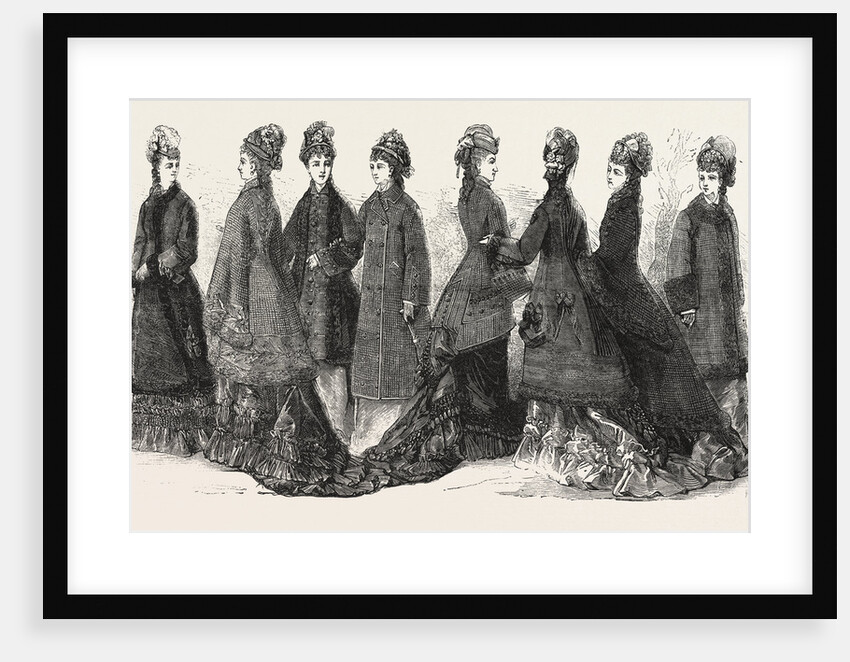 Fashion, Ladies Costumes for Autumn and Winter by Anonymous