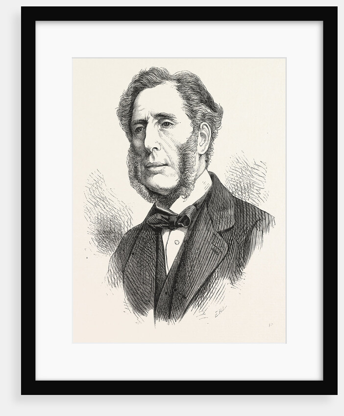 The Late Mr. Edward Horsman, M.P., 1807 – 30 November 1876, Was a British Politician by Anonymous