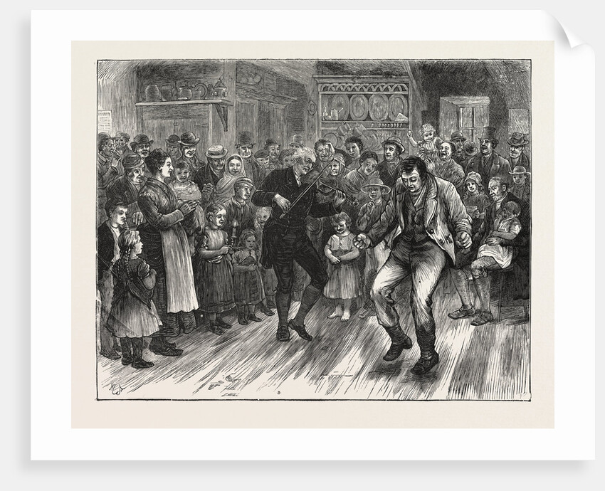 An Irish Dancing Master in America, United States by Anonymous
