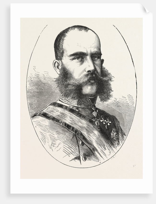 His Majesty Francis Joseph or Franz Joseph, 1830 - 1916, Emperor of Austria by Anonymous