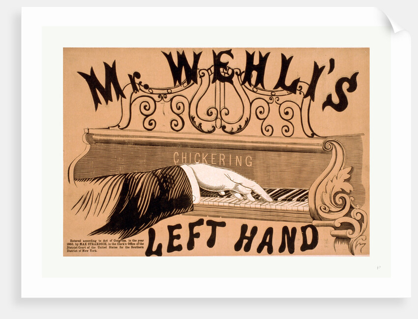 Mr. Wehli's Left Hand by Anonymous