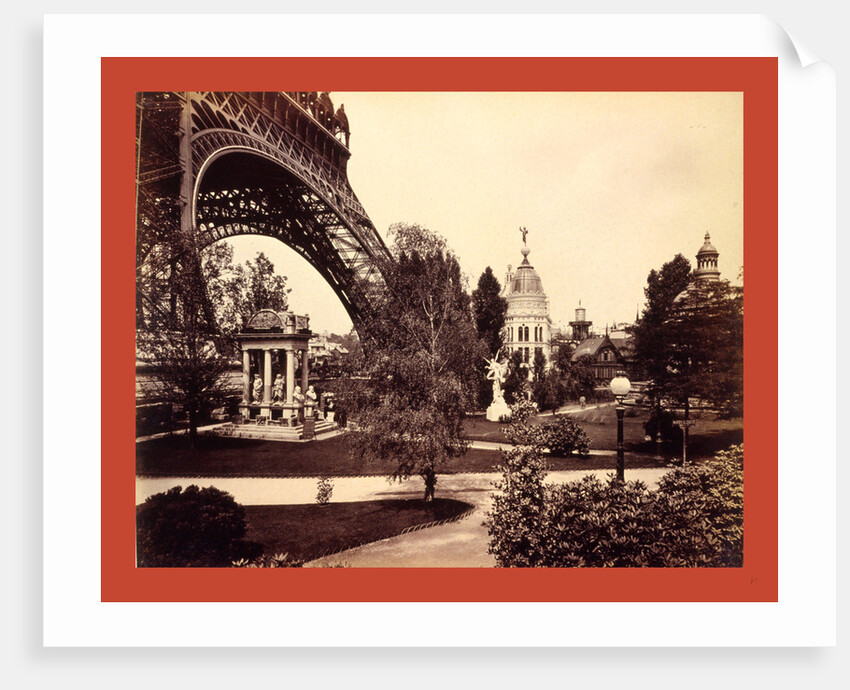 Eiffel Tower, Paris, France, 19th Century, Statue, Park by Anonymous