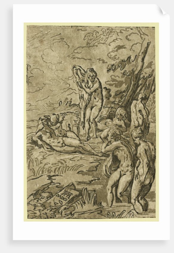 Nymphs Bathing by Anonymous