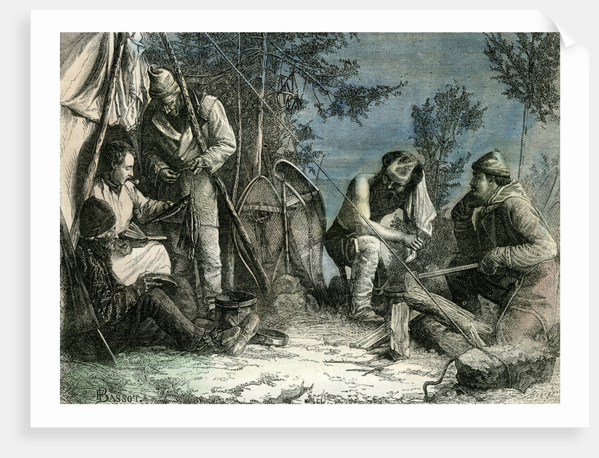 Hunt Canada 1873 by Anonymous