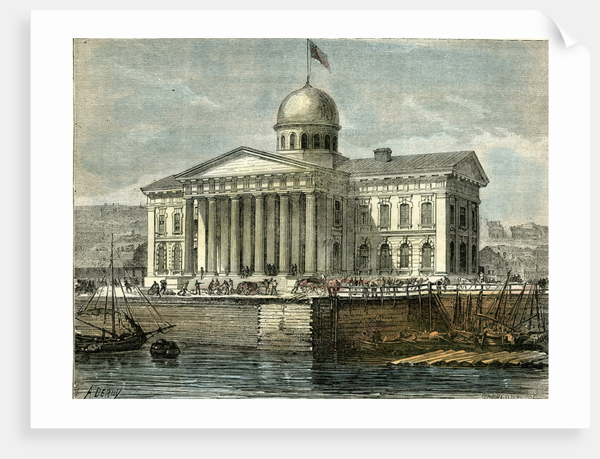 Quebec Customs Canada 1873 by Anonymous