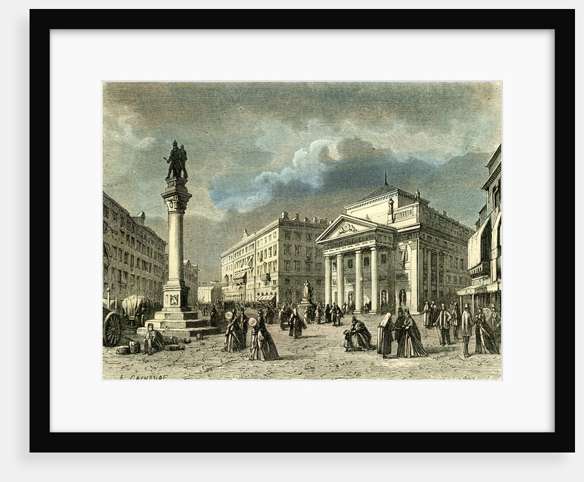 Triest Italy 19th Century by Anonymous