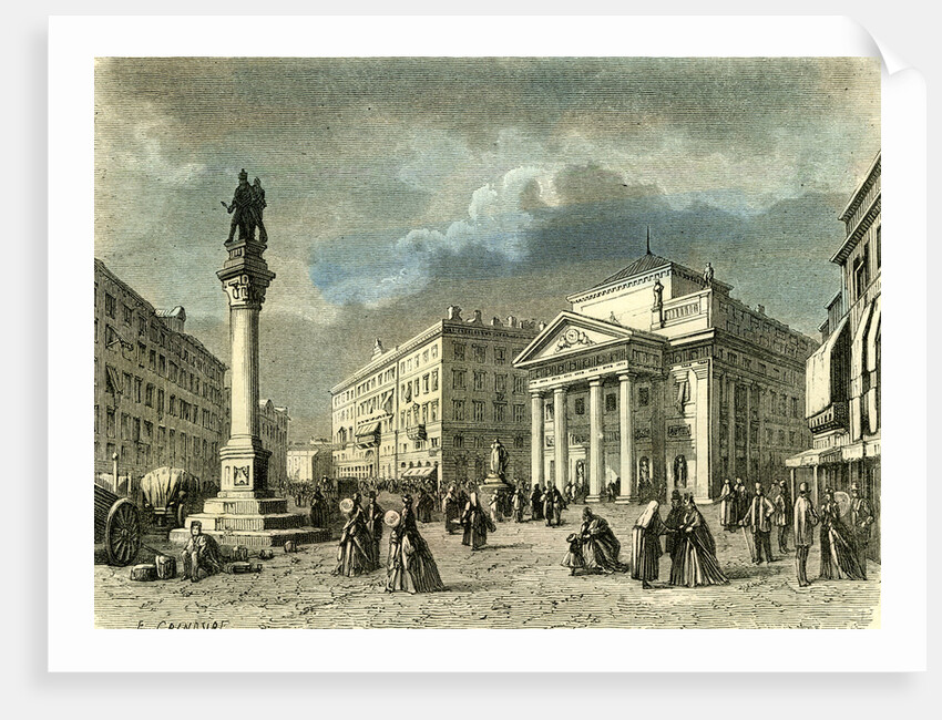 Triest Italy 19th Century by Anonymous
