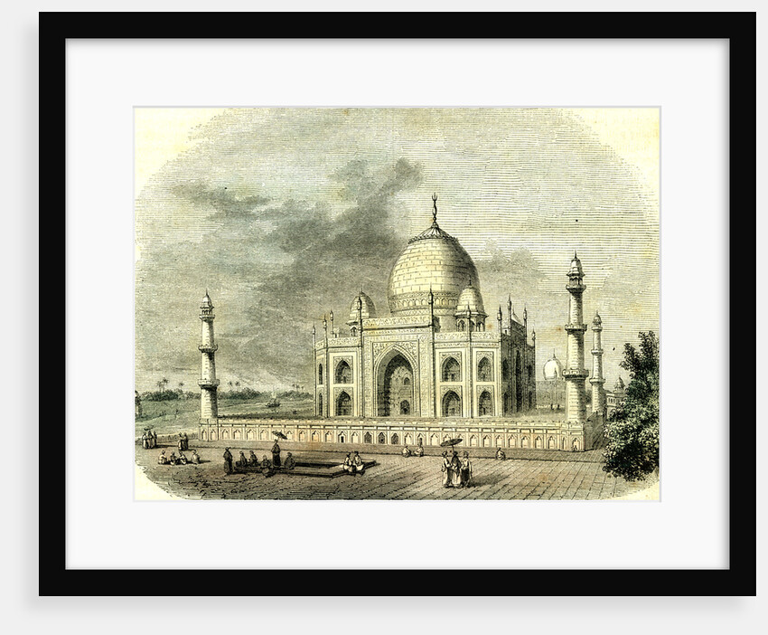 Tadj India 1848 by Anonymous