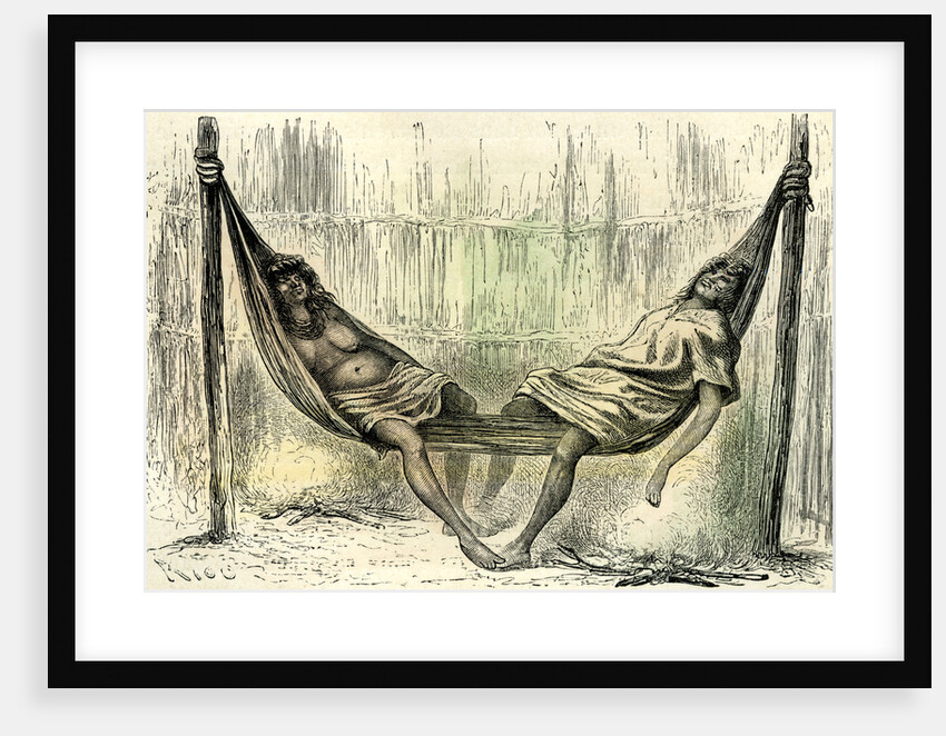 Chontaquiros Couple 1869 Peru by Anonymous