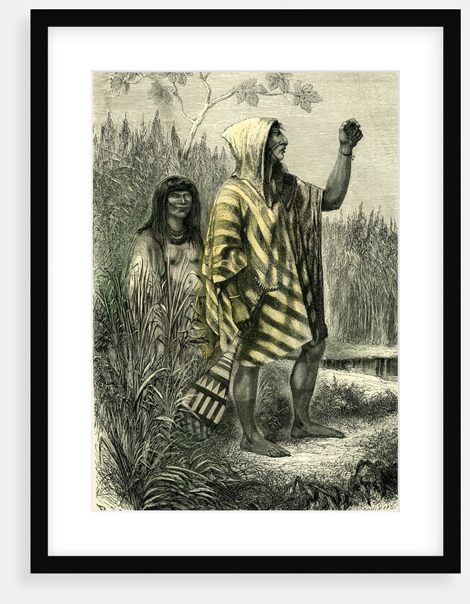Chontaquiros Indians 1869 Peru by Anonymous