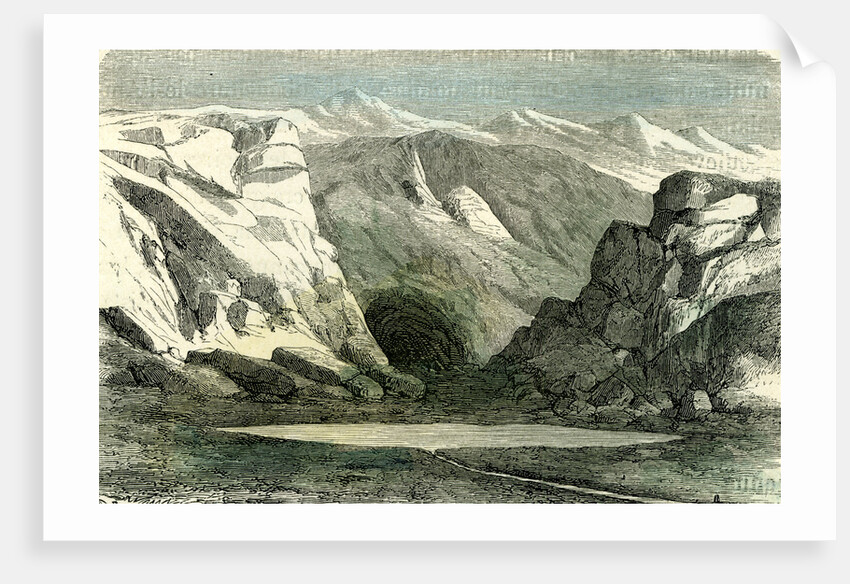 Apurimac River Source 1869 Peru by Anonymous