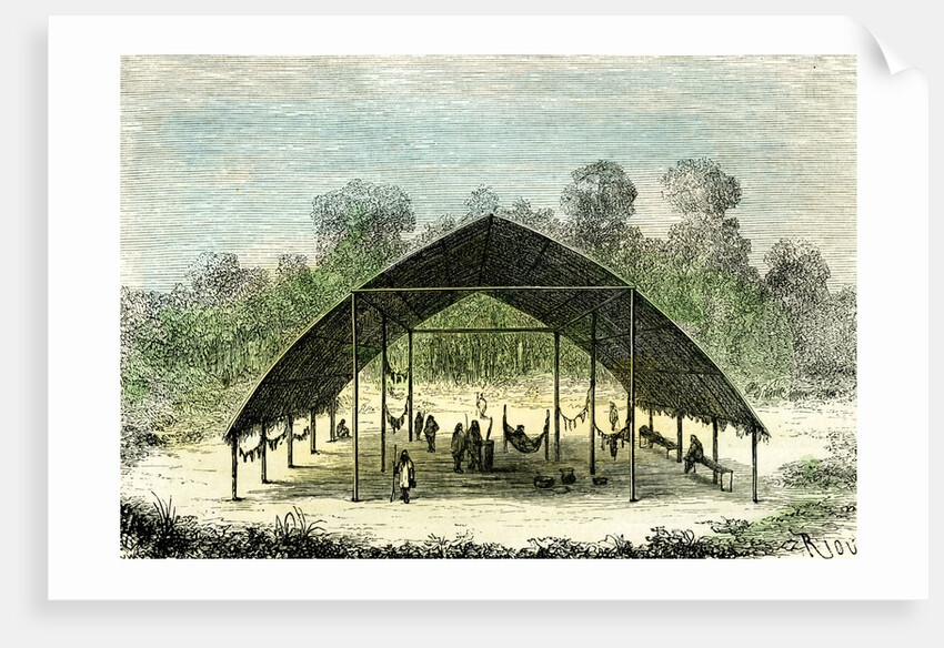 Sipa 1869 Peru by Anonymous