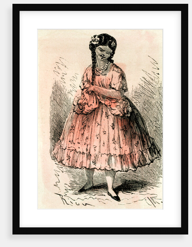 Chola Blanchisseuse 1869 Peru by Anonymous