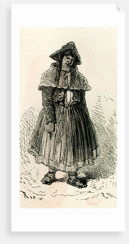 Arequipa Woman 1869 Peru by Anonymous