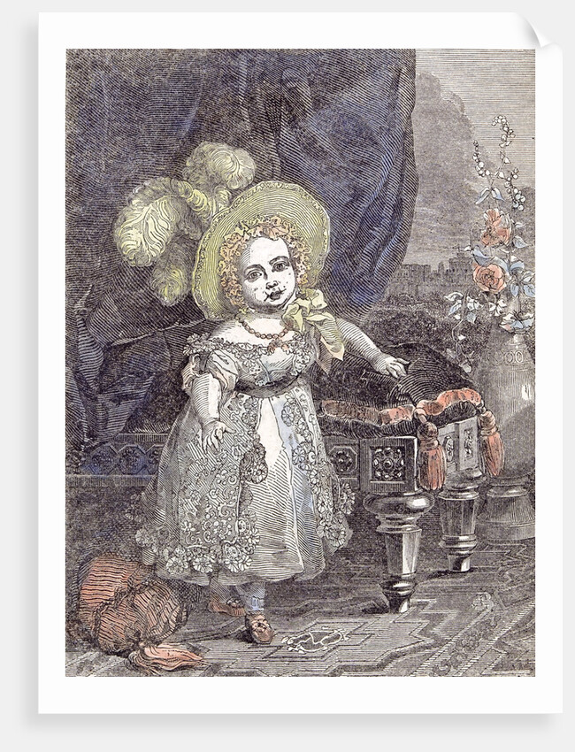 His Royal Highness Albert Edward Prince of Wales in 1843 by Anonymous