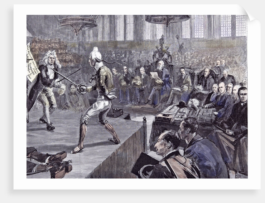 Speech Day at Merchant Taylor's School 1891 by Anonymous