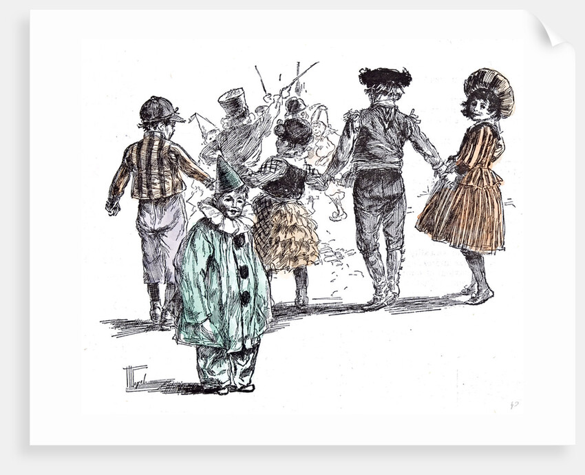 Some Dresses at the Children's Carnival in 1892 by Anonymous