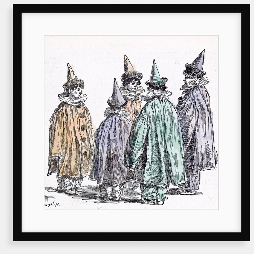 Fancy Dress Ball in 1892 by Anonymous
