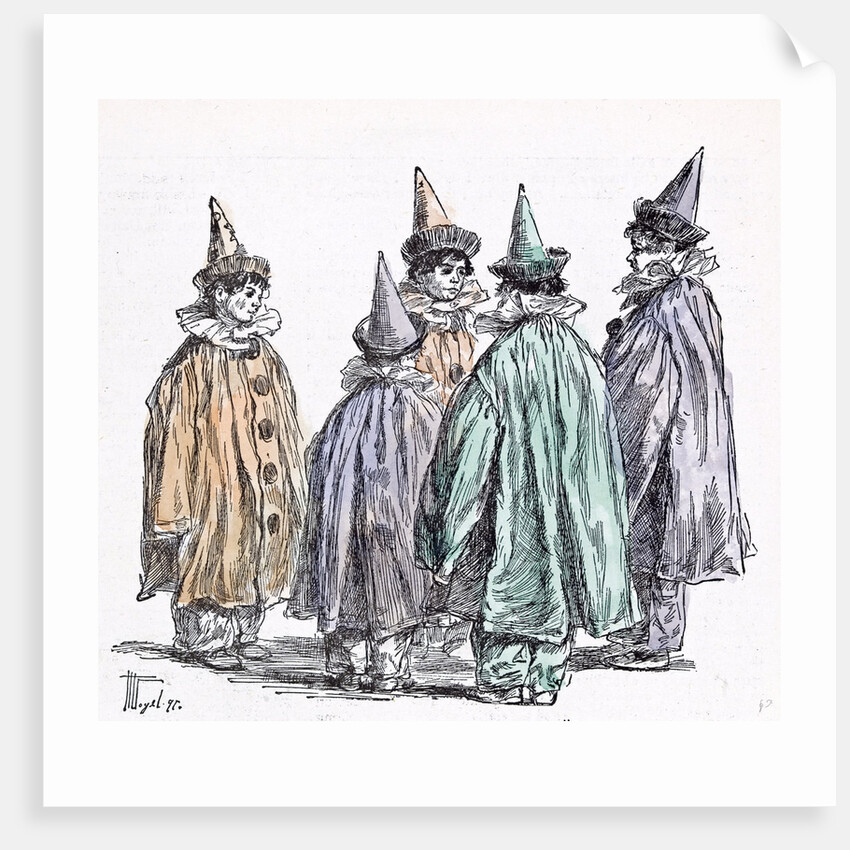 Fancy Dress Ball in 1892 by Anonymous