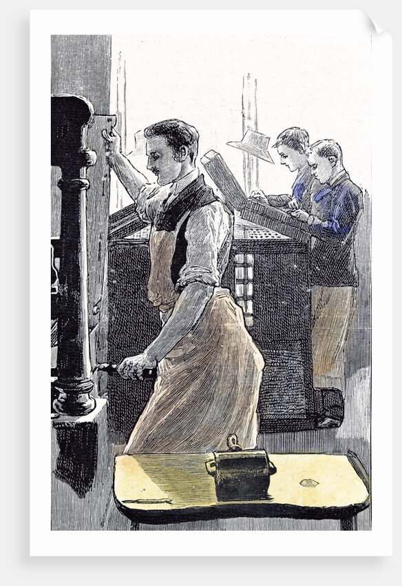 Little Boy's Home at Farningham Britain 1891 by Anonymous