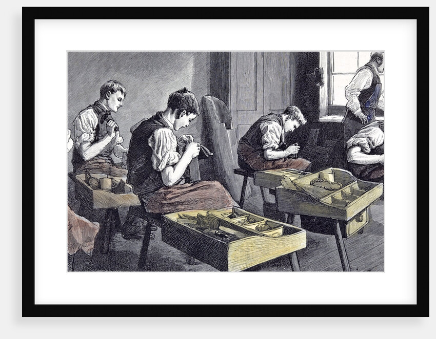 Little Boy's Home at Farningham Britain 1891 by Anonymous