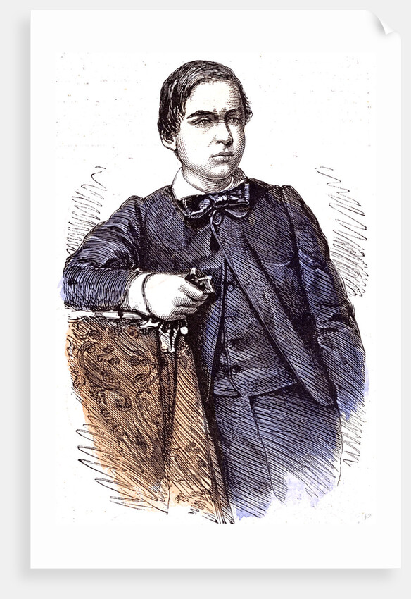 Ricciotti Youngest Son of Garibaldi 1860 by Anonymous
