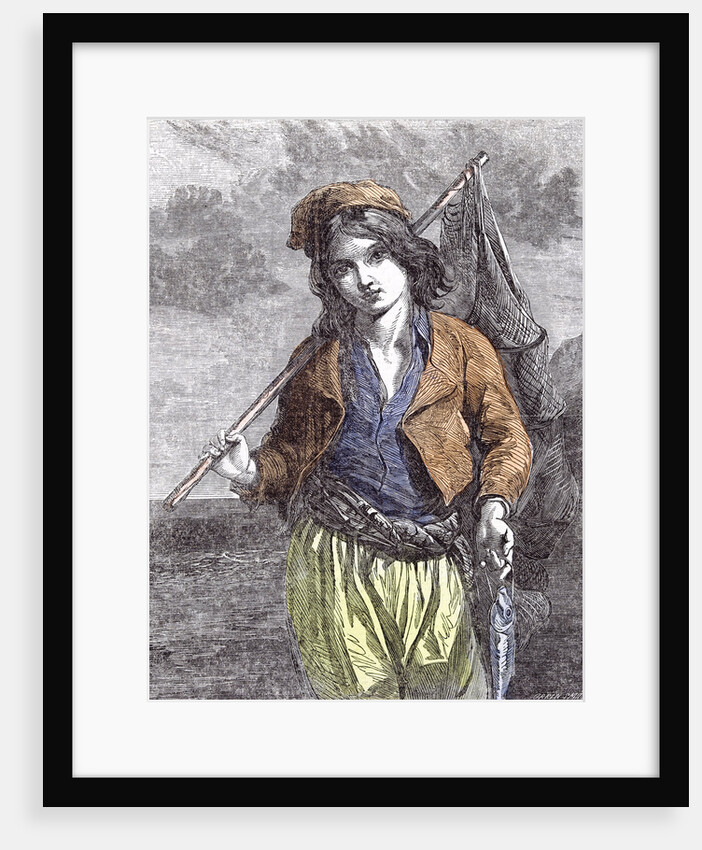 Napolitan Fisher Boy, 1855 by Anonymous