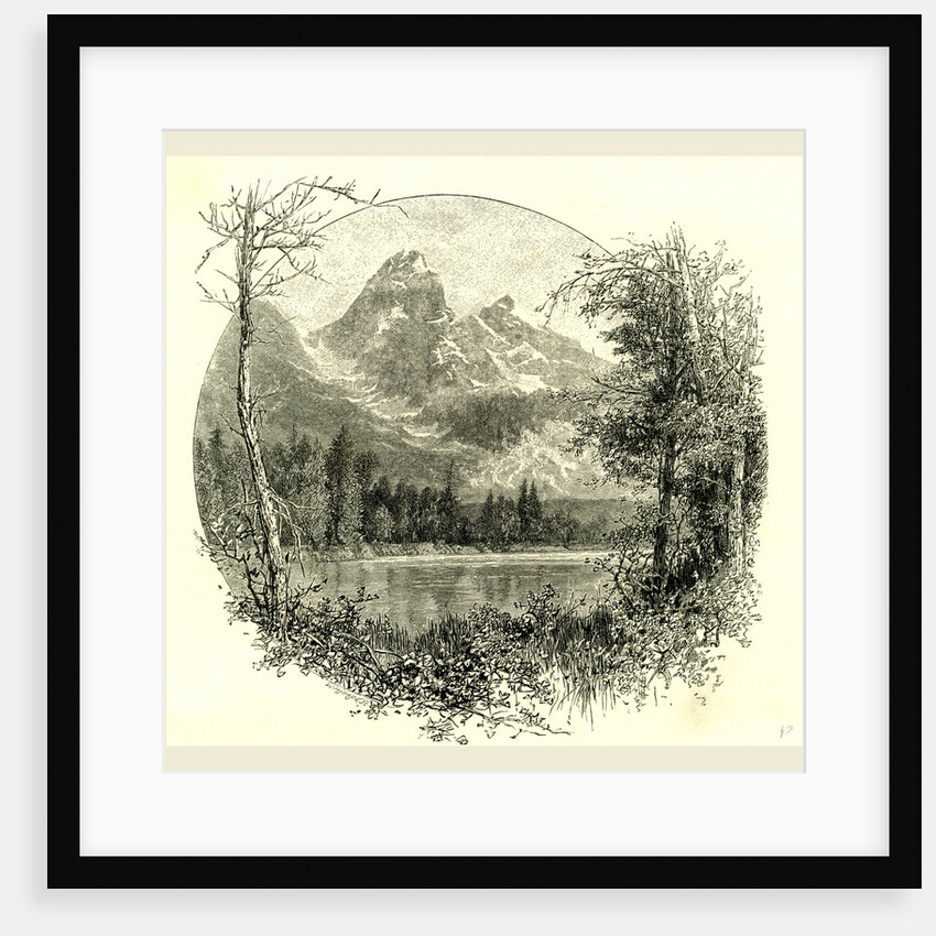 The Tetons, 1891 by Anonymous