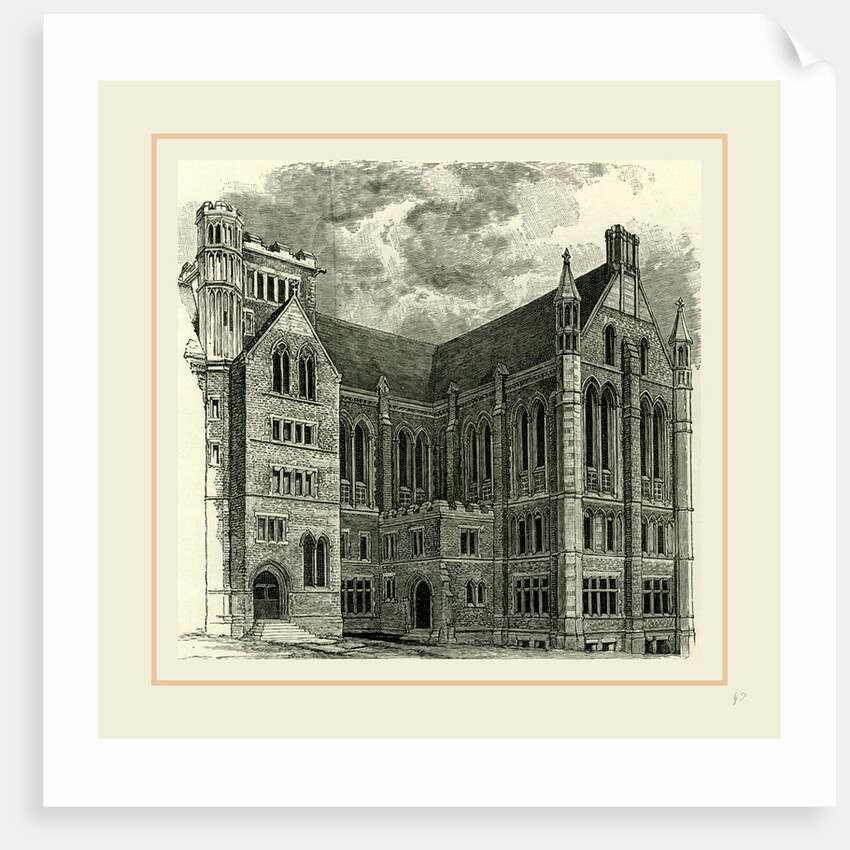 New York, Columbia College, 1891 by Anonymous