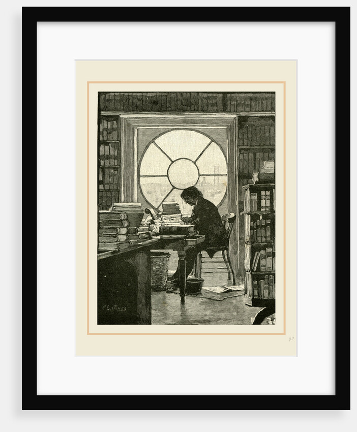 Washington, the Library of the White House, 19th Century, America by Anonymous