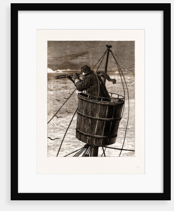 The Arctic Expedition, The Crow's Nest by Anonymous