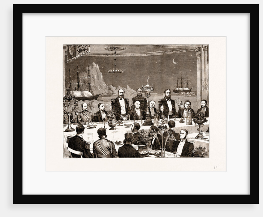Farewell Banquet Given To Captain Nares And His Fellow Officers By The Mayor Of Portsmouth by Anonymous