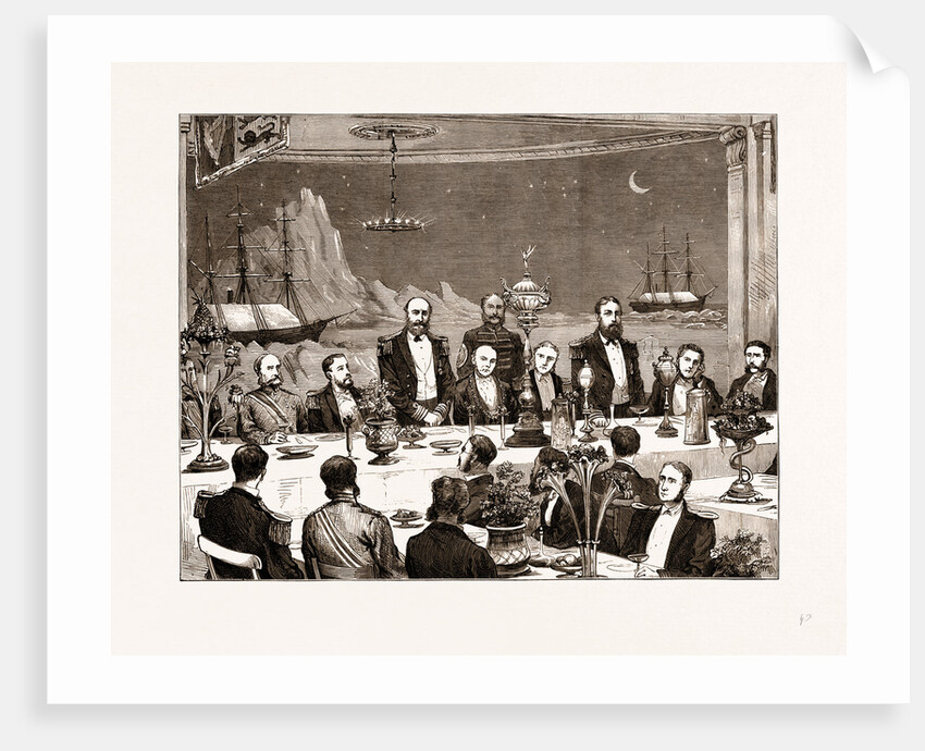 Farewell Banquet Given To Captain Nares And His Fellow Officers By The Mayor Of Portsmouth by Anonymous