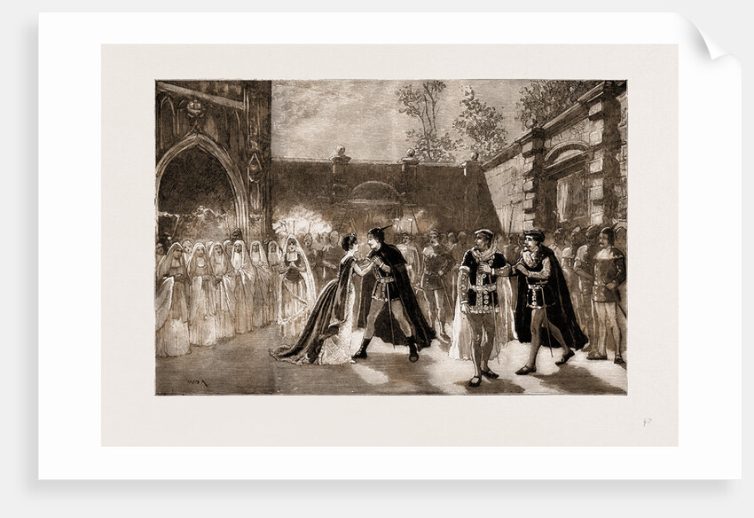 Scene From il Trovatore At Covent Garden Theatre by Anonymous