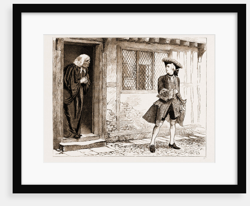 The Chaplain Of The Fleet, Drawn By Charles Green; you Are The Only Man I Ever Knew Who Spent His Honeymoon Alone! by Anonymous