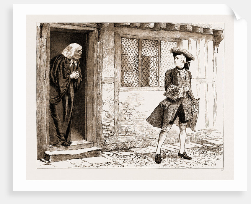 The Chaplain Of The Fleet, Drawn By Charles Green; you Are The Only Man I Ever Knew Who Spent His Honeymoon Alone! by Anonymous