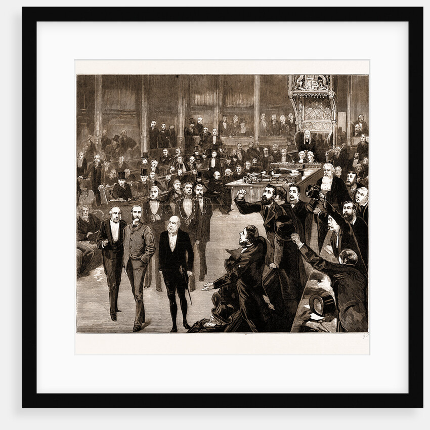 The Defeat Of Obstruction In The House Of Commons, UK by Anonymous