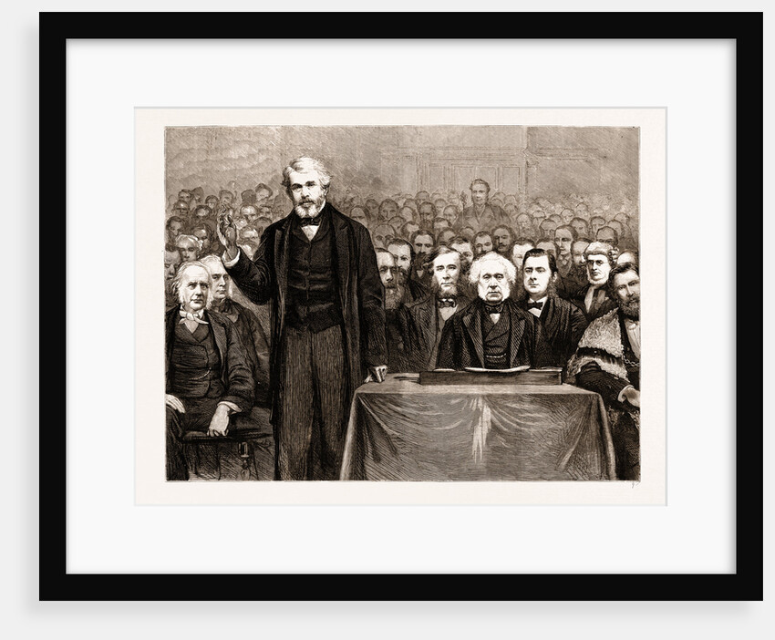 Mr. Carlyle Delivering The Address On His Installation As Lord Rector Of Edinburgh University, April 2 by Anonymous