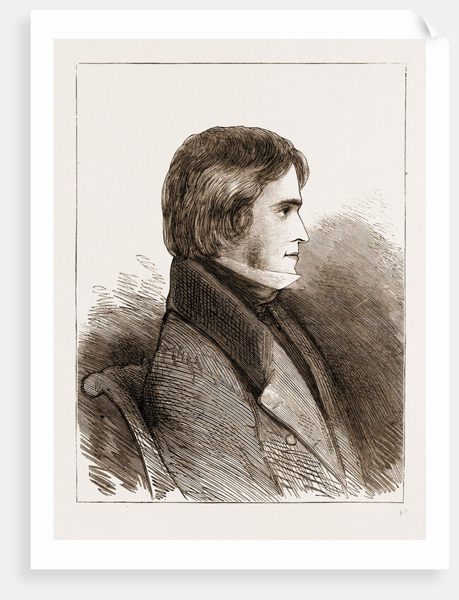 Portrait Of Thomas Carlyle From A Sketch By Count D'orsay. Drawn In 1834 by Anonymous
