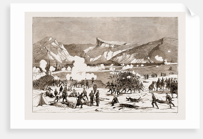 The Russians In Central Asia: The Siege Of Geok Tepe By General Skobeleff: Assaulting The Fortifications, 1881 by Anonymous